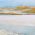 Le désert de sel - Acrylique sur toile -16x48pouces - disponible - LiliFlore - peinture acrylique contemporaine